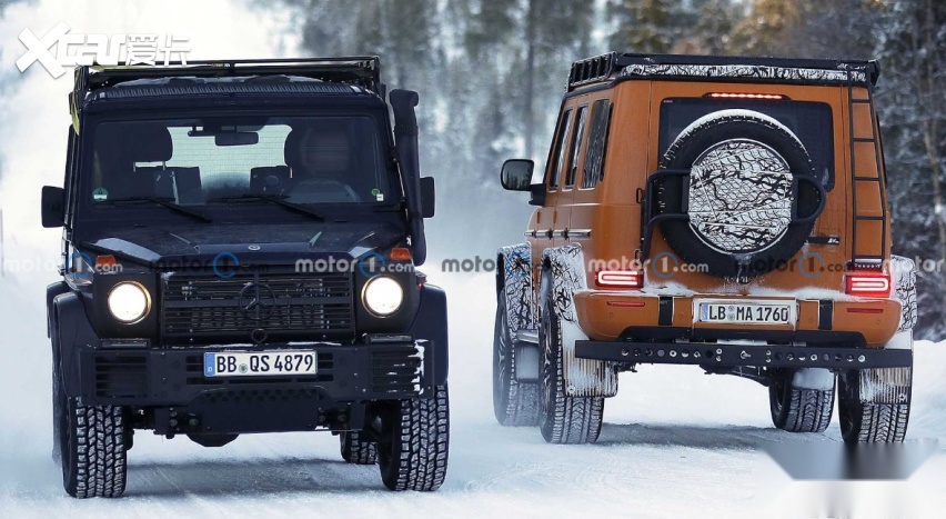 全新奔驰G级 4x4²谍照曝光，预计明年上市