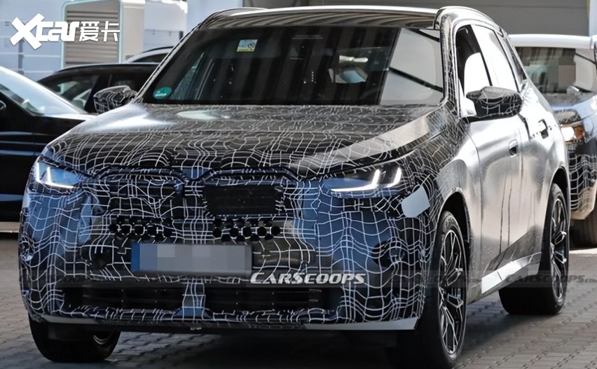 换小鼻孔 新悬浮屏,宝马全新一代suv曝光,这外观能接受?