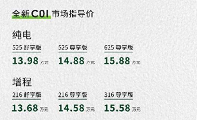 零跑丨对比零跑C01，就知道为什么说比亚迪汉唐还有得降