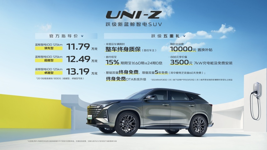 UNI系列再添跃级之作，可插混可增程，UNI-Z带来双倍享受