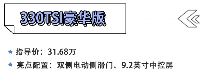大众威然购车手册 主推380TSI尊贵版