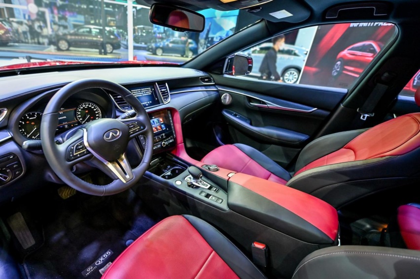 全新英菲尼迪QX55成都车展正式上市，为品牌注入新活力