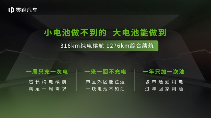 首款“超级增程”零跑C01超级增程 售价14.58万起