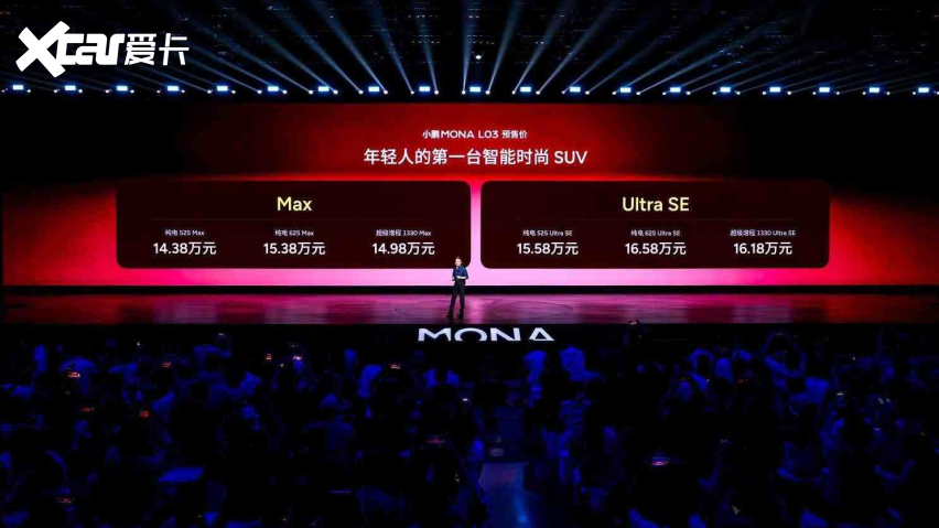 续写MONA爆款传奇小鹏MONAL03正式面世定义智能时尚SUV新范式