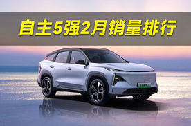 吉利再夺冠，比亚迪不行了？自主5强2月销量排行