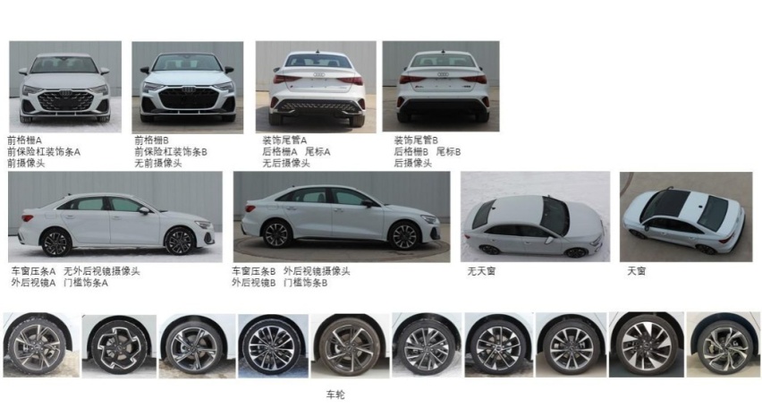 新款奥迪A3家族实车曝光，造型年轻动感，换装1.5T发动机