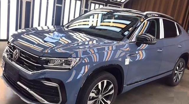 高颜值轿跑SUV 探岳X实车图曝光 年中上市