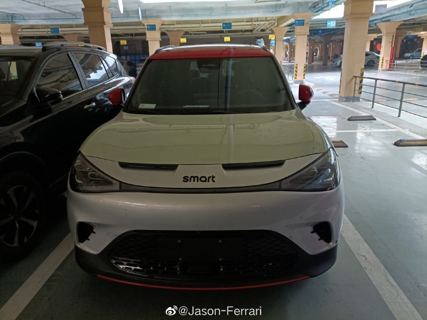 smart精灵 #1实车曝光 或为高性能版本车型