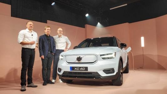 沃尔沃XC40纯电版发布 续航400km/零百加速4.9s