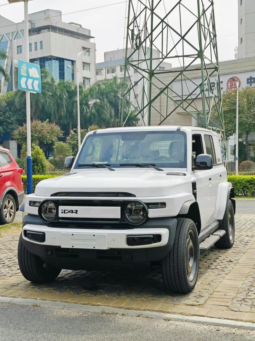 奇瑞iCAR V23实车到店，长超4米2，配211马力+续航501km