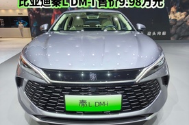 比亚迪秦LDM-i售价9.98万元起