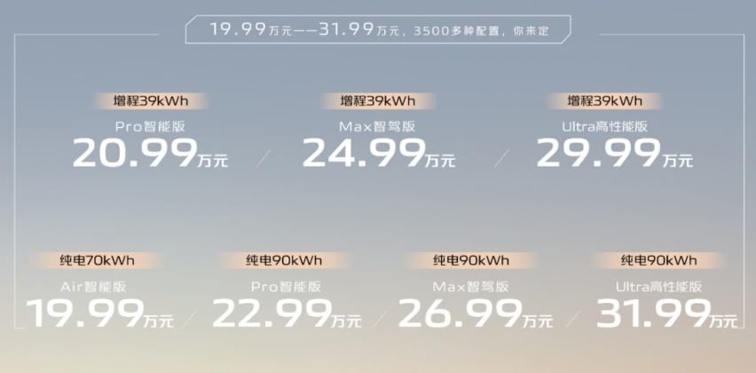 一车多用 长安启源E07上市19.99万元起