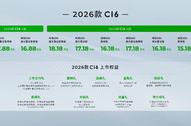 剑指理想L6！2026款零跑C16推出全新5座版，售价16.88万起