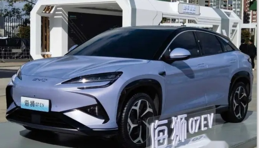 最高续航610公里，比亚迪海狮07 EV即将上市，有望成为爆款车型？