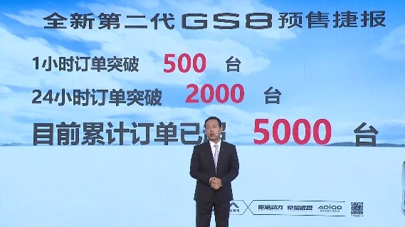 订单量超5000辆，第二代GS8量产下线，交付进入倒计时
