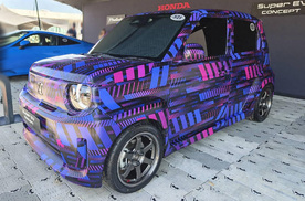 本田新款买菜代步小车，外观很复古时尚，纯电动力