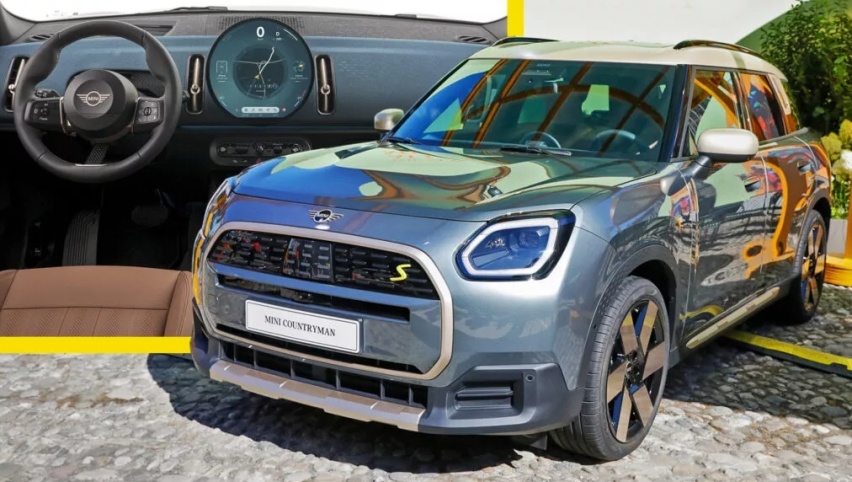 2024款MINI Countryman纯电动版，车重超2吨的“大”M