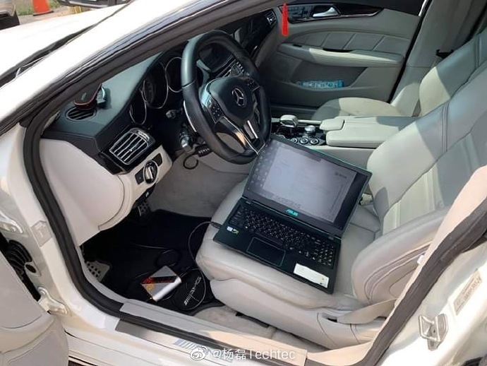 奔驰CLS63 5.5T德国Techtec刷电脑刷ECU电脑