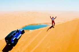 挑战“沙漠珠峰”,BJ40刀锋英雄柴油版成功登顶