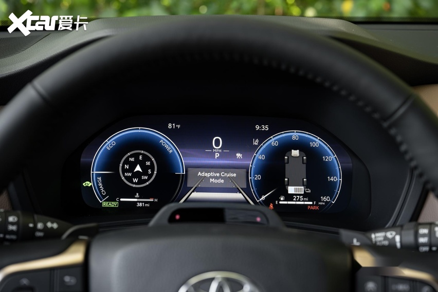 约合人民币38万元起，2024款丰田大汉兰达Hybrid MAX 官图