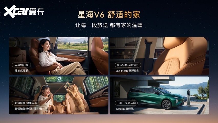 华系大六座星海V6上市：高端智驾迈入10万时代