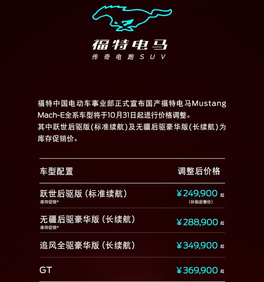 新能源汽车打响价格战了？福特“电马”紧跟特斯拉官宣降价！