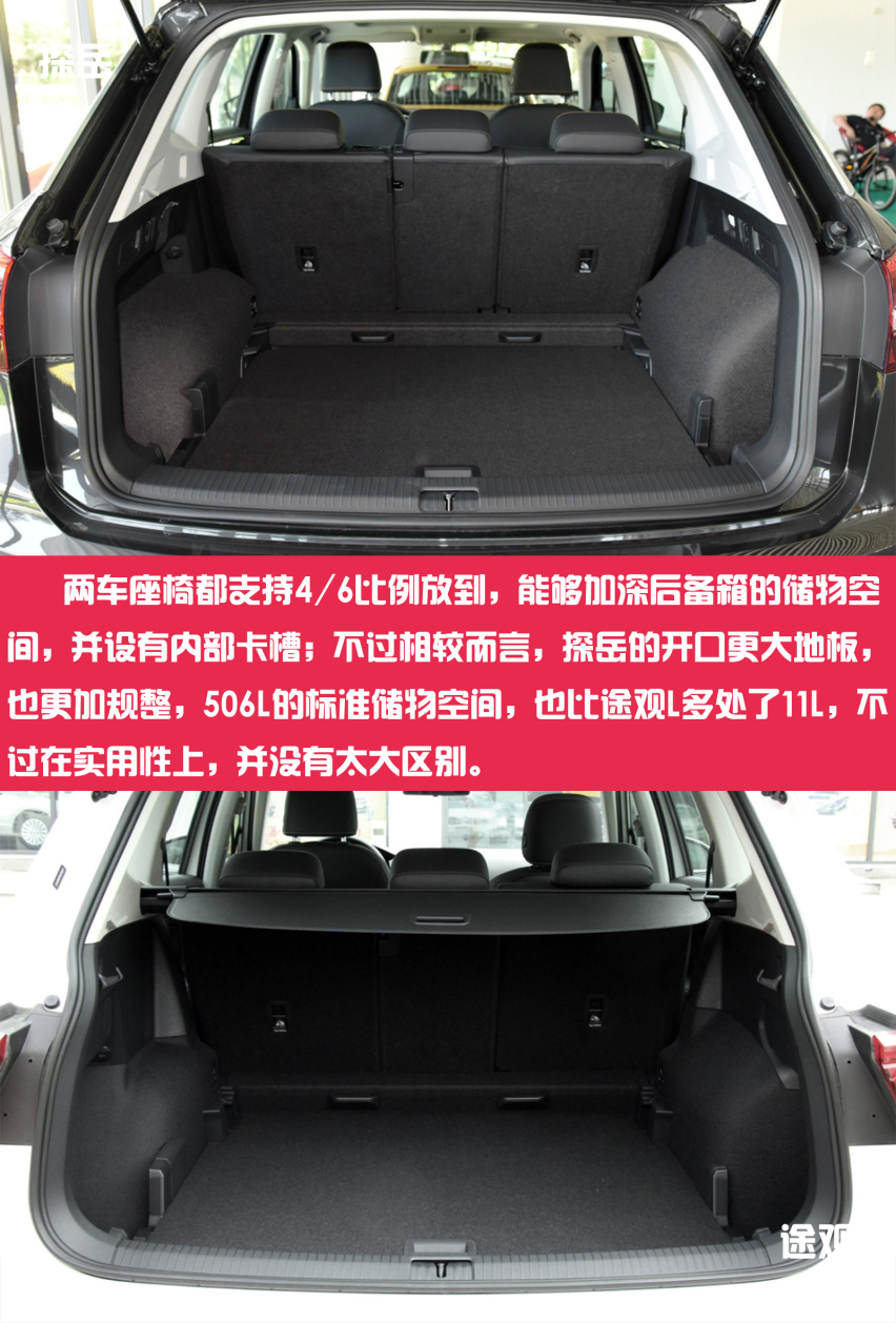 南北之争 一汽探岳对比上汽途观L怎么选？
