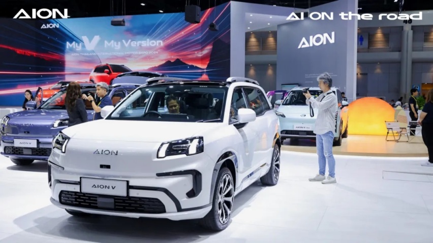 AION V泰国车展闪耀上市 广汽埃安国际化引擎再添新军