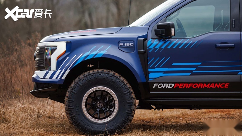 福特f-150纯电性能版概念车官图发布