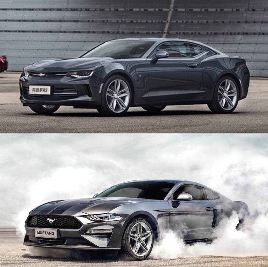 40万的平民跑车  Mustang与科迈罗你会选择谁