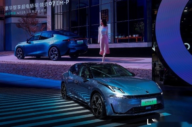吉利汽车4月销量153267辆，新能源同比劲增75%