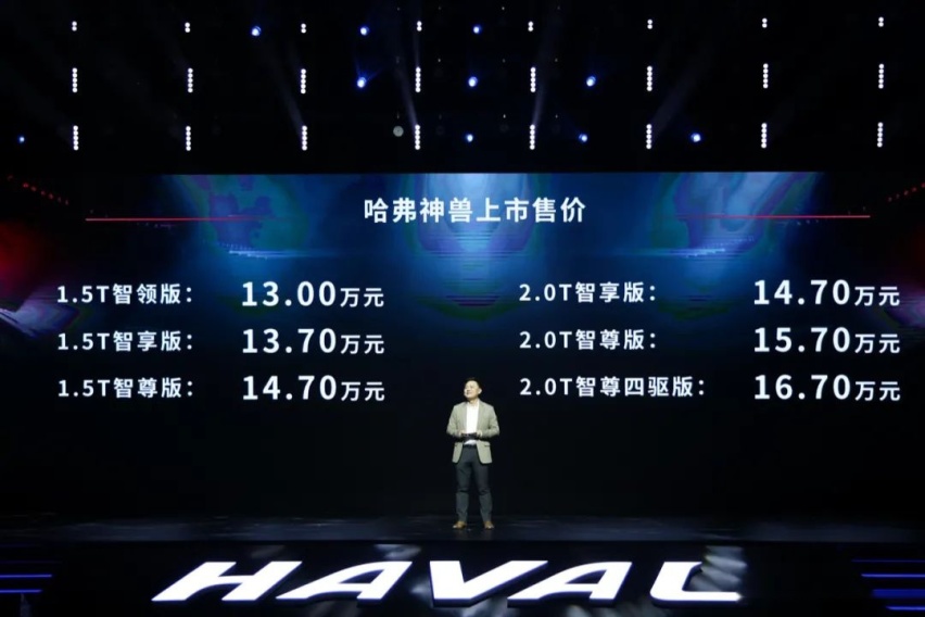 哈弗神兽 打了一手好牌