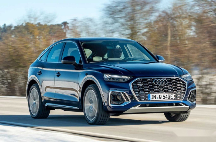 奥迪Q5 Sportback插混版车型官图 纯电续航为59k