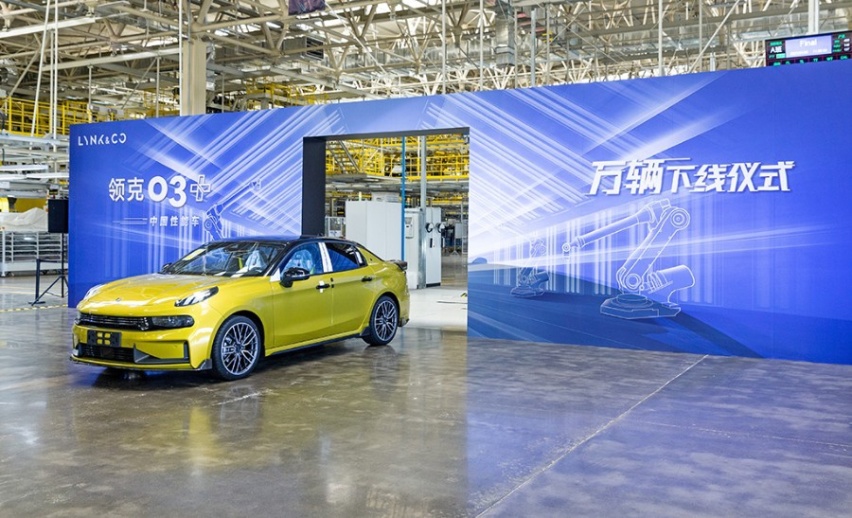 冠军家族的荣耀，领克03+销量正式破万