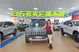 探店哈弗猛龙燃油版：2.0T+四驱+差速锁，13万多买它值不值？