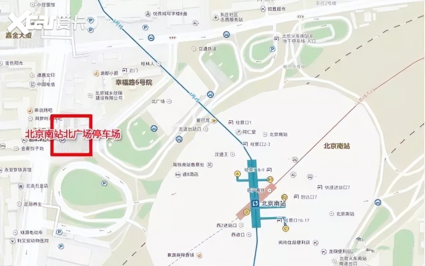 北京南站停车场收费标准是多少，停一天多少钱，省钱停车攻略来了