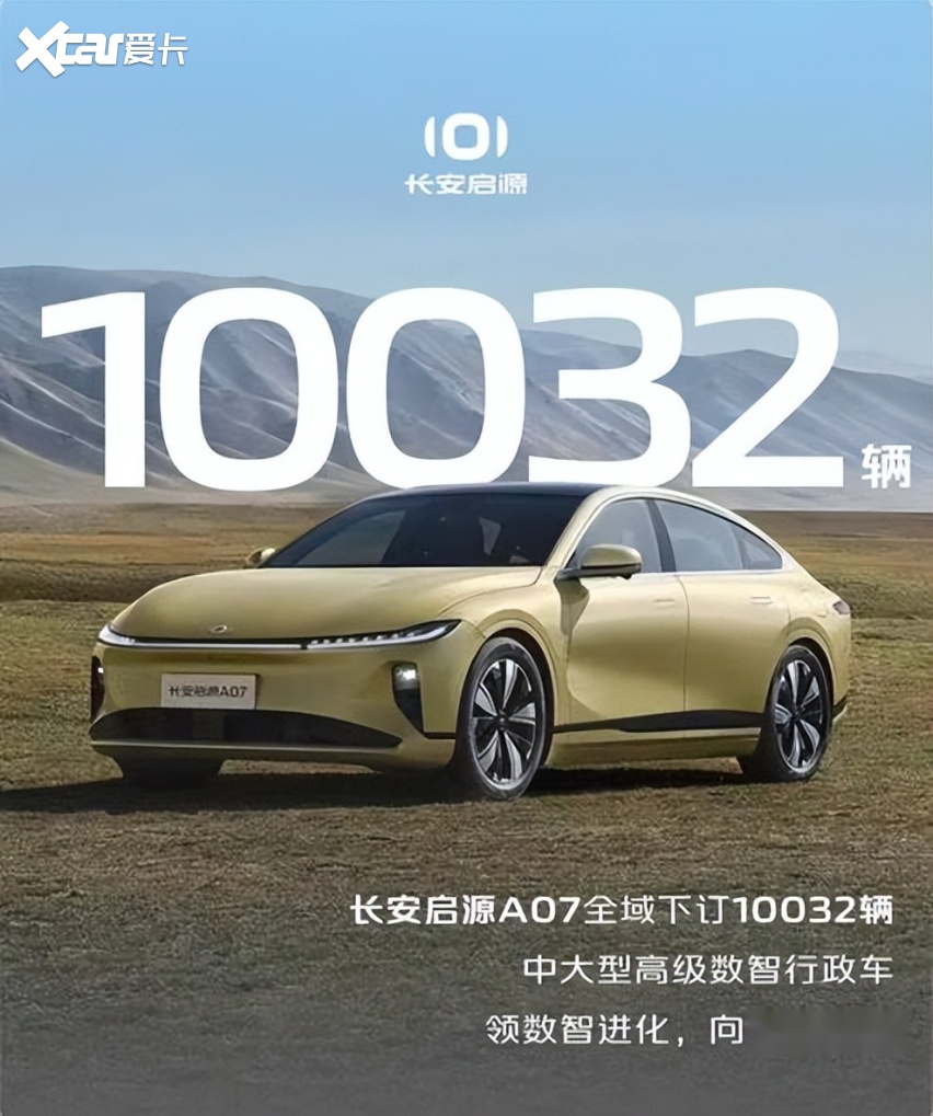半个多月全域下订订单成功破万，长安启源A07有何实力？