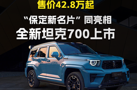“保定新名片”同亮相 全新坦克700上市 售价42.8万起