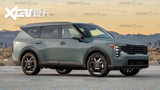 今年12月首发 全新起亚Telluride假想图曝光