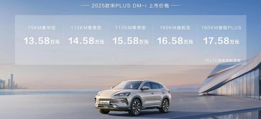 13.58万起配后四连杆，这款SUV续航1500km，亏电油耗3.9L