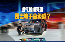 进气格栅镀铬越大/越亮，整车越高级？车展盘点“耀眼”汽车前脸