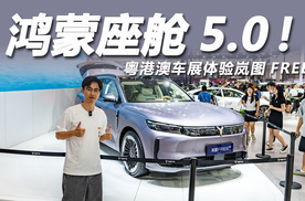 2025粤港澳大湾区车展：鸿蒙座舱5.0上车！体验岚图FREE+