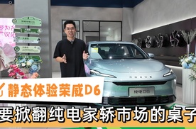 要掀翻纯电家轿市场的桌子？静态体验荣威D6