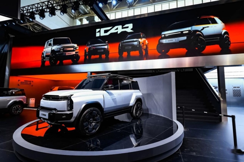 2024北京车展 iCAR 03T首秀 全系家族强大阵容助阵