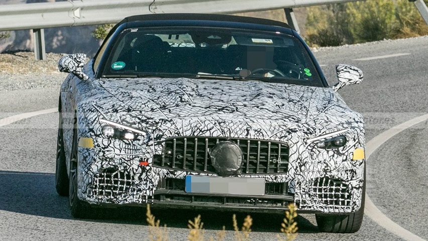 奔驰AMG GT继任者，AMG SL PHEV谍照曝光