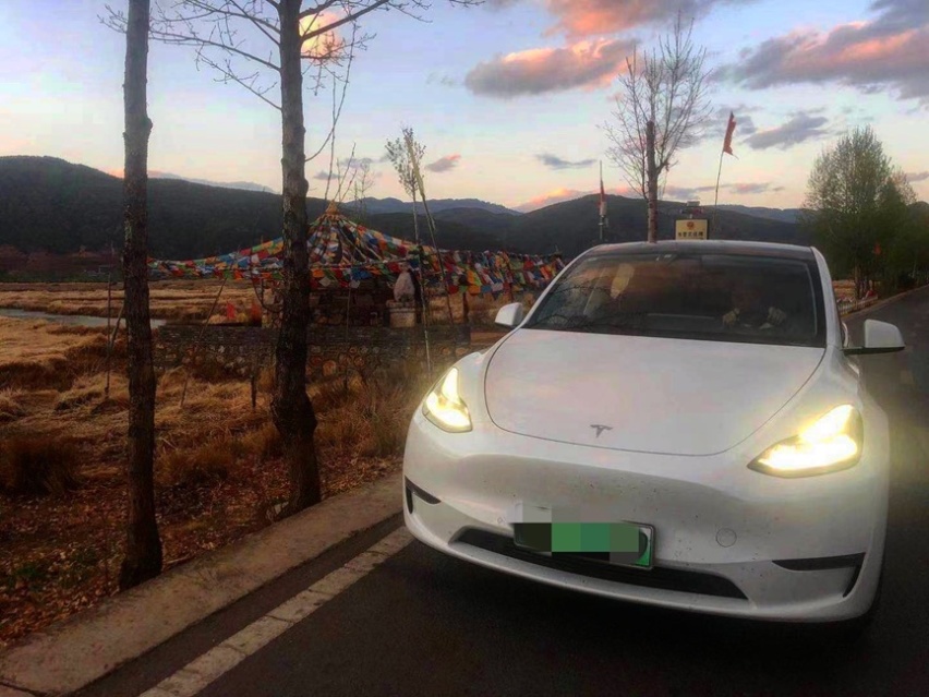 特斯拉Model Y车主 33年驾龄老司机与“大白”的千里之