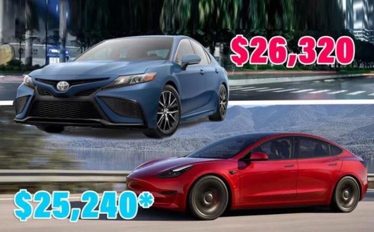 新款Model 3谍照曝光,取消怀挡,美版比凯美瑞还便宜,9月上海投产