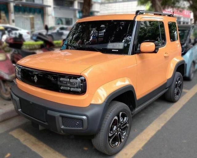 越野风纯电微型SUV，续航303公里，宝骏悦也实车亮相！