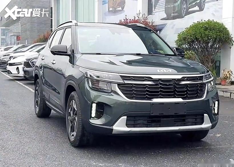 确实很好看！全新起亚赛图斯实拍，造型硬朗大气，韩系车的希望？