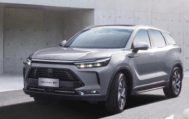 外形赛路虎，还带绿牌，BEIJING-X7上市